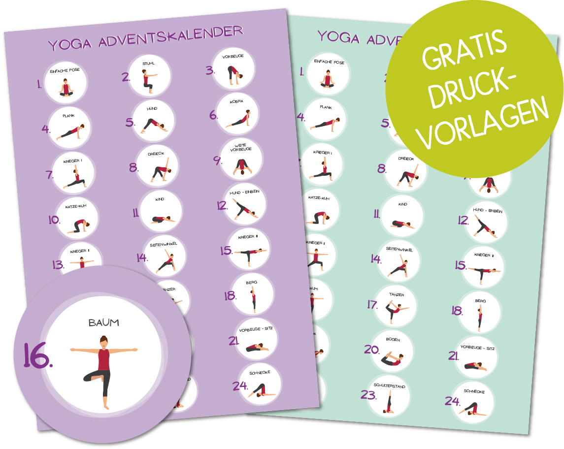 DIY Yoga Adventskalender