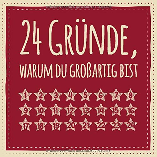 24 Gründe, warum du großartig bist