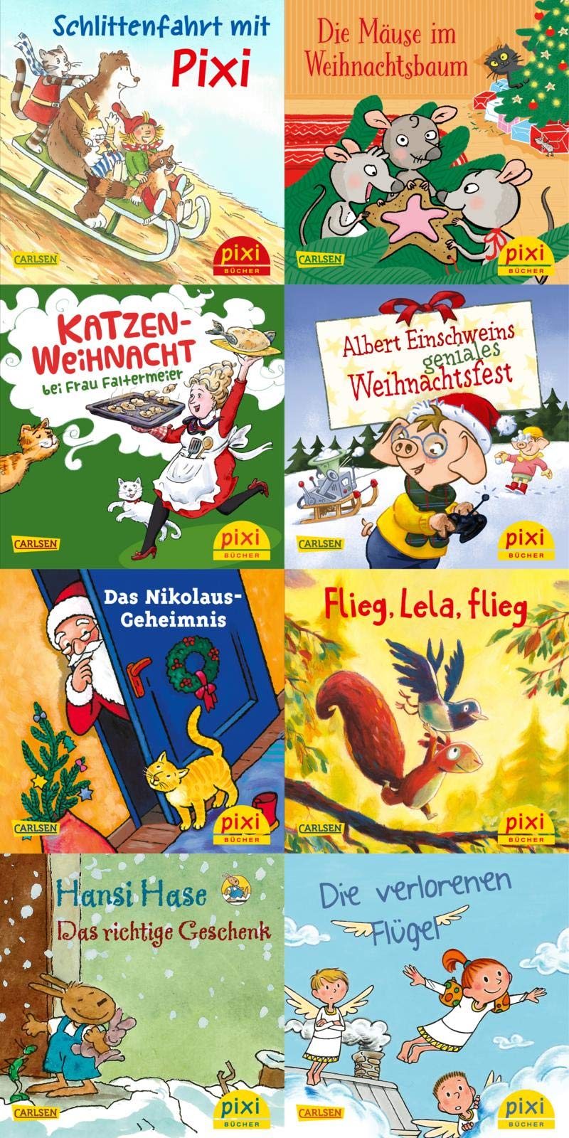 Pixi-Weihnachts-8er-Set 36: Weihnachtszeit mit Pixi