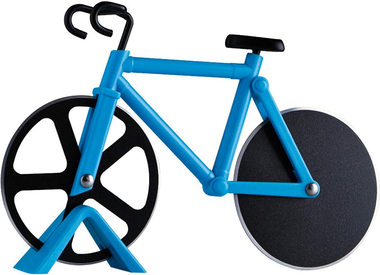 Kreativer Fahrrad-Pizzaschneider