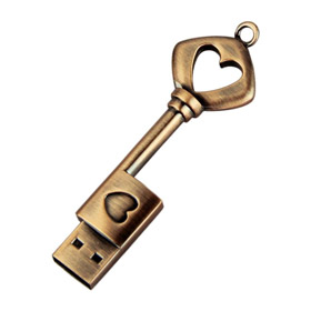 USB Schlüsselherz